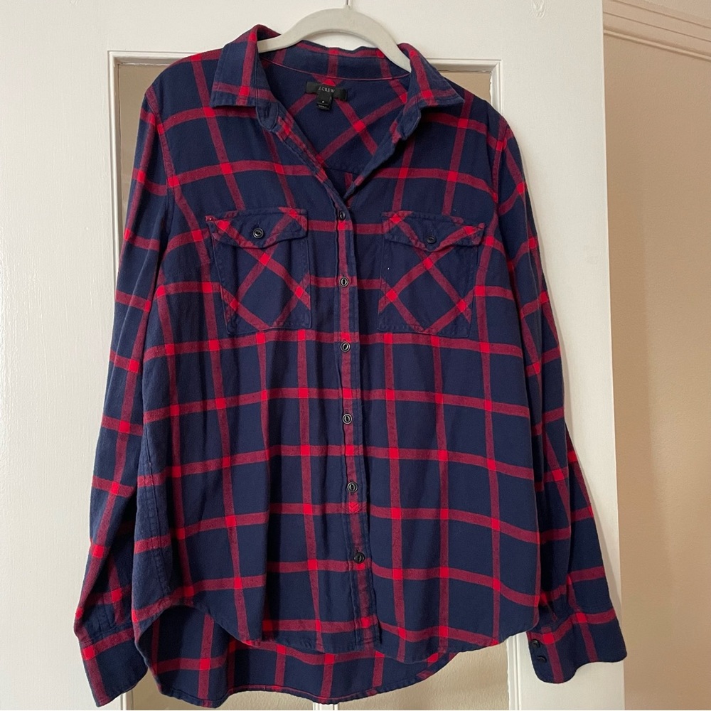 J.Crew flannel shirt